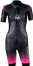 Costum de neopren pentru Swim Run de damă Aqua Sphere Aquaskin Swim-Run Limitless Shorty Women Black/Pink