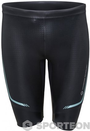 Pantaloni scurți din neopren Aqua Sphere Aquaskin Short Unisex Black/Turquoise