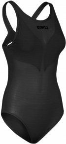 Costum de înot de concurs pentru femei Arena Powerskin Carbon Duo Top Black