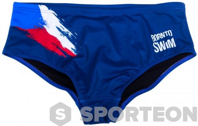 Costum de baie bărbați BornToSwim CZE Brief Blue