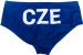 Costum de baie bărbați BornToSwim CZE Brief Blue