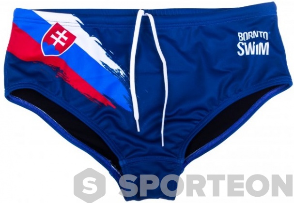 Costum de baie bărbați BornToSwim SVK Brief Blue