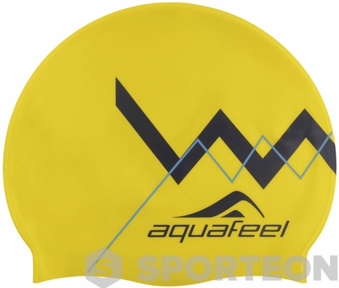 Cască de înot Aquafeel Zig Zag Silicone Cap