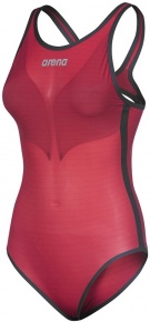 Costum de înot de concurs pentru femei Arena Powerskin Carbon Duo Top Red