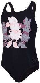Costum de baie fete Speedo Minnie Mouse Placement Medalist Girl Black/Powder Blush