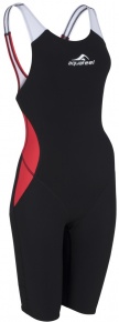 Costum de baie competiție femei Aquafeel N2K Closedback I-NOV Racing Black/Red Costum de baie competiție femei Aquafeel N2K Closedback I-NOV Racing Black/Red