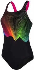 Speedo ColourGlow Placement Digital Medalist Black/Electric Pink/Lava Red/Mango/Green Glow Speedo ColourGlow Placement Digital Medalist Black/Electric Pink/Lava Red/Mango/Green Glow