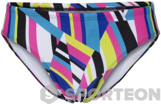 Costum de baie bărbați Aquafeel Stripe Confusion Brief Multi