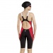 Costum de înot de concurs pentru fete Aquafeel N2K Openback I-NOV Racing Girls Black/Red