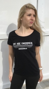 Tricou de damă Swimaholic We Are Swimmers T-Shirt Women Black