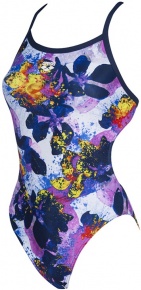 Arena Glow Floral Challenge Back One Piece Navy/Multi Arena Glow Floral Challenge Back One Piece Navy/Multi