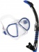 Set pentru snorkeling Aqualung Sport Combo Duetto Midi + Zephyr Flex Midi Set