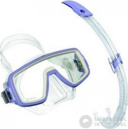 Set snorkeling pentru copii Aqualung Sport Planet LX + Airflex Junior Set