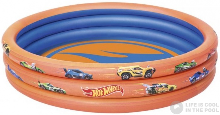 Piscină gonflabilǎ pentru copii Hot Wheels Inflatable Pool