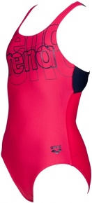 Arena Spotlight Swim Pro Back One Piece Junior Freak Rose/Navy Arena Spotlight Swim Pro Back One Piece Junior Freak Rose/Navy