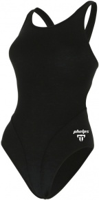 Costum de baie de damă Michael Phelps Solid Comp Back Black