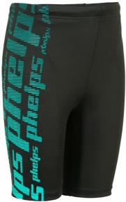 Costum de înot pentru băieți Michael Phelps Jack Jammer Boys Black/Turquoise Costum de înot pentru băieți Michael Phelps Jack Jammer Boys Black/Turquoise