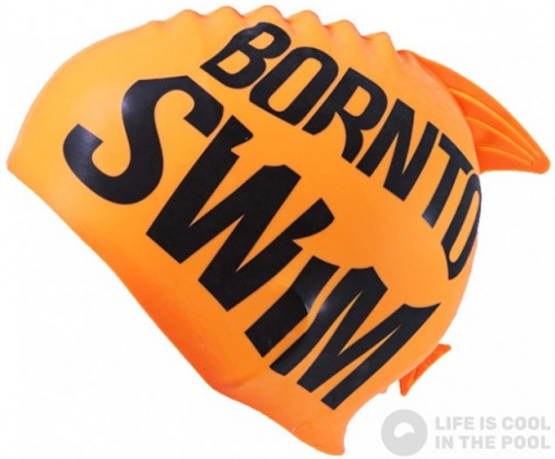 Cască de înot pentru copii BornToSwim Guppy Junior Swim Cap