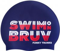 Funky Trunks Swim on Bruv Swimming Cap