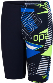 Speedo Allover Jammer Boy True Navy/Bondi Blue/Fluo Yellow/White Speedo Allover Jammer Boy True Navy/Bondi Blue/Fluo Yellow/White