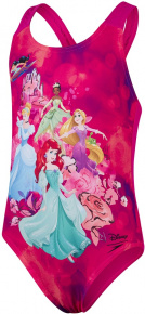 Speedo Disney Princess Digital Placement Swimsuit Infant Girl Electric Pink/Violet/Black Speedo Disney Princess Digital Placement Swimsuit Infant Girl Electric Pink/Violet/Black