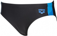 Costum de înot pentru băieți Arena Ren Brief Junior Black/Pix Blue/Turquoise