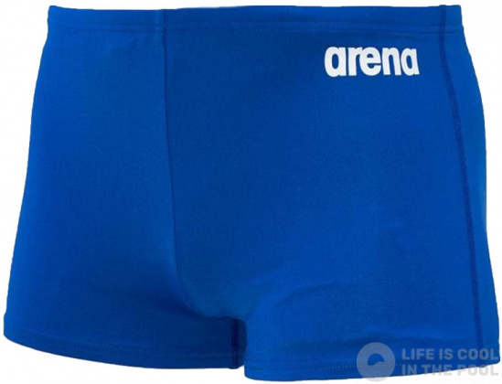 Arena Solid Short Junior Royal/White