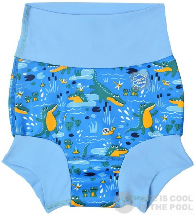 Costum de înot pentru sugari Splash About New Happy Nappy Crocodile Swamp