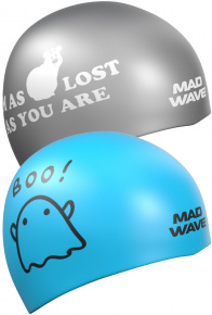 Cască de înot Mad Wave Boo! Reversible Swim Cap