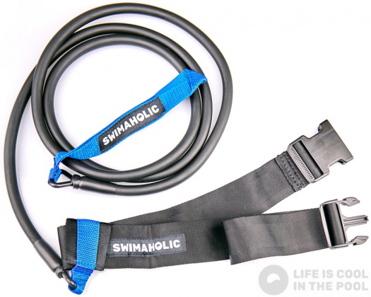 Bandă elastică de fitness Swimaholic Safety Cord Short Belt