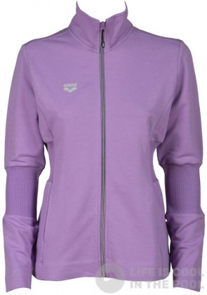 Bluză de damă Arena W F/Z Jacket Rib Insert Lilac