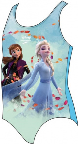 Speedo Disney Frozen 2 Digital Placement Swimsuit Infant Girl Frost Blue