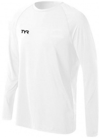 Tricou cu mânecă lungă Tyr Longsleeve T-Shirt White