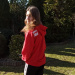 Bluză sport cu glugǎ BornToSwim Sweatshirt Hoodie Red