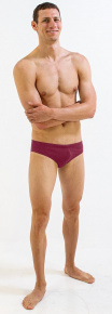 Costum de baie bărbați Finis Brief Solid Cabernet