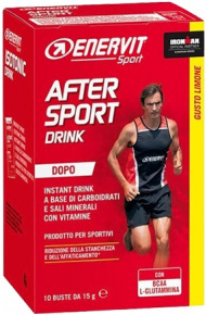 Băutură regeneratoare Enervit After Sport Drink Lemon 10x 15g