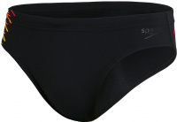 Speedo Tech Panel 7cm Brief Black/Lazer Lemon/Dragonfire Orange Speedo Tech Panel 7cm Brief Black/Lazer Lemon/Dragonfire Orange