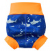 Costum de înot pentru sugari Splash About New Happy Nappy Shark Orange