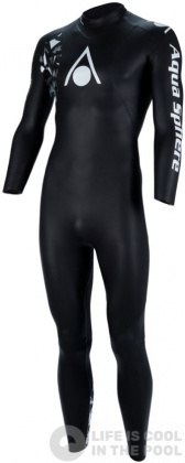 Costum de înot din neopren bărbați Aqua Sphere Pursuit V3 Men Black/White