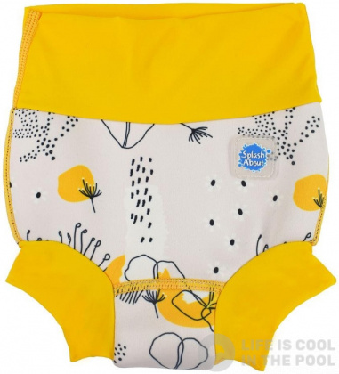 Costum de înot pentru sugari Splash About New Happy Nappy Flower Meadow