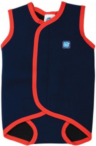 Costum de neopren pentru copii Splash About Baby Wrap Navy/Red