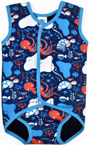 Costum de neopren pentru copii Splash About Baby Wrap Under the Sea
