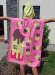 Poncho BornToSwim Ice Cream Poncho Junior Pink/Yellow