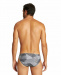 Costum de baie bărbați Arena Striped Geo Brief Black/Multi