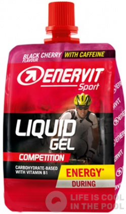 Gel energetic Enervit Liquid Gel Competition Cherry with Caffeine 60ml