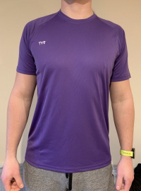 Tricou pentru băieți Tyr Tech T-Shirt Purple