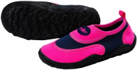 Pantofi de apă pentru copii Aqualung Beachwalker Kids Pink/Navy Blue