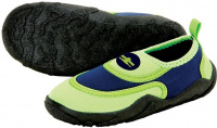 Pantofi de apă pentru copii Aqualung Beachwalker Kids Green/Navy Blue
