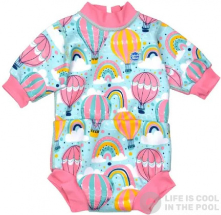 Costum de înot pentru sugari Splash About Happy Nappy Wetsuit Up & Away