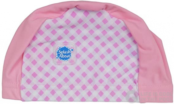 Cască de înot pentru copii Splash About Swim Hat Pink Cube